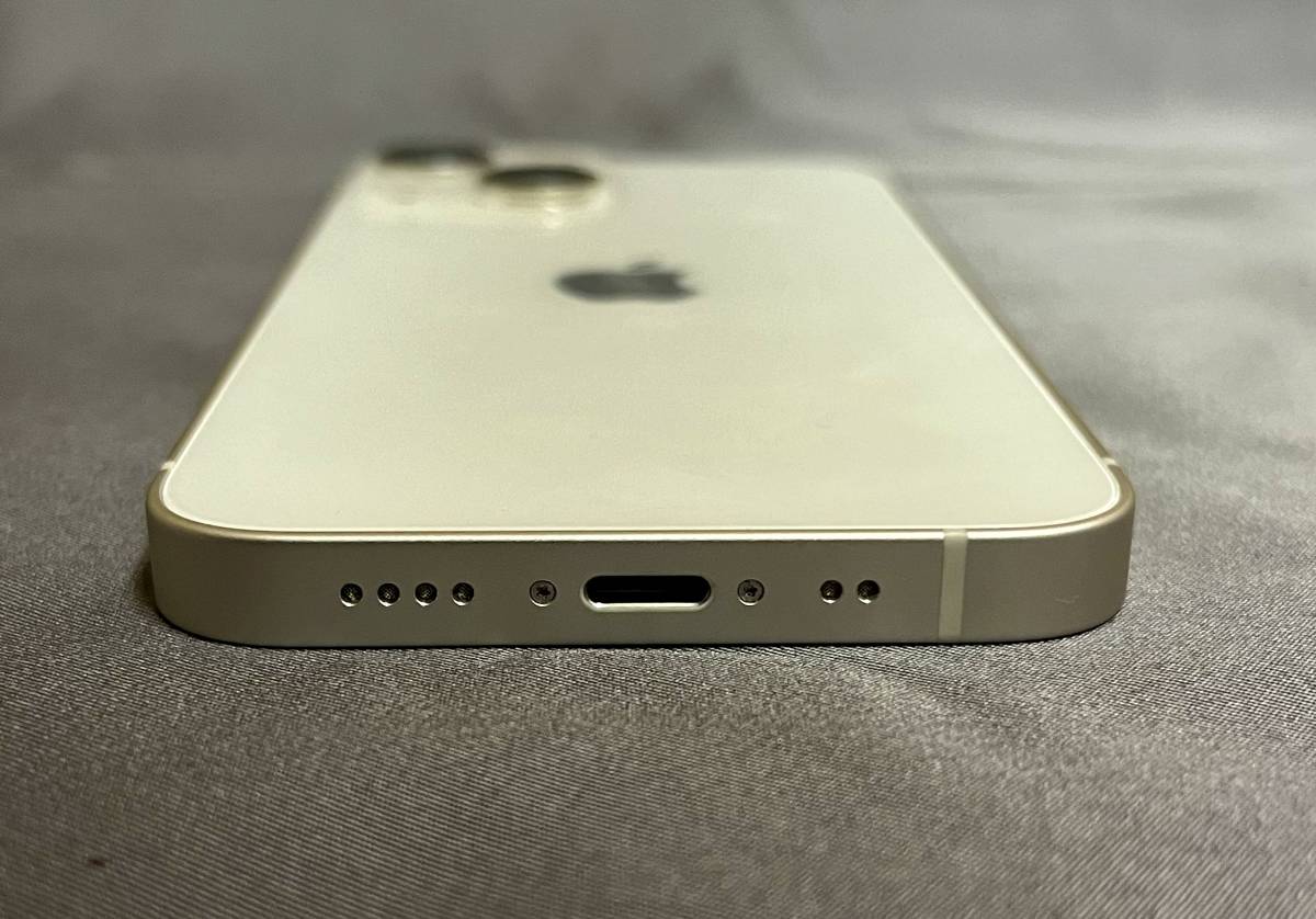 美品 iPhone13 mini 128GB スターライト ホワイト SIMフリー mini