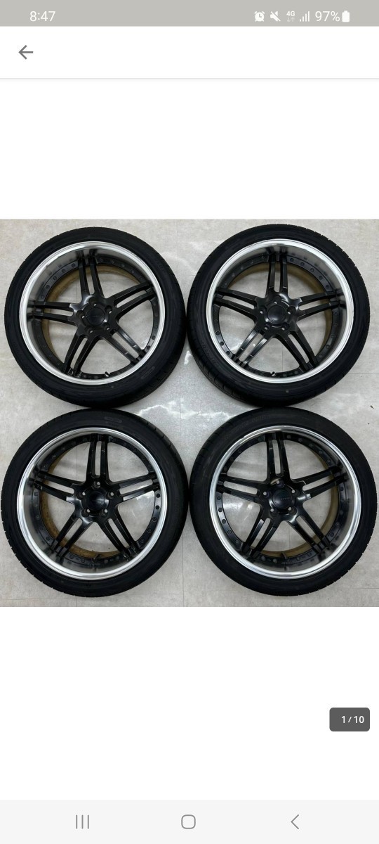 WORK GNOSIS GS2 深リム タイヤ ホイール 4本セット WORK GNOSIS GS2 深リム タイヤ ホイール 4本セット