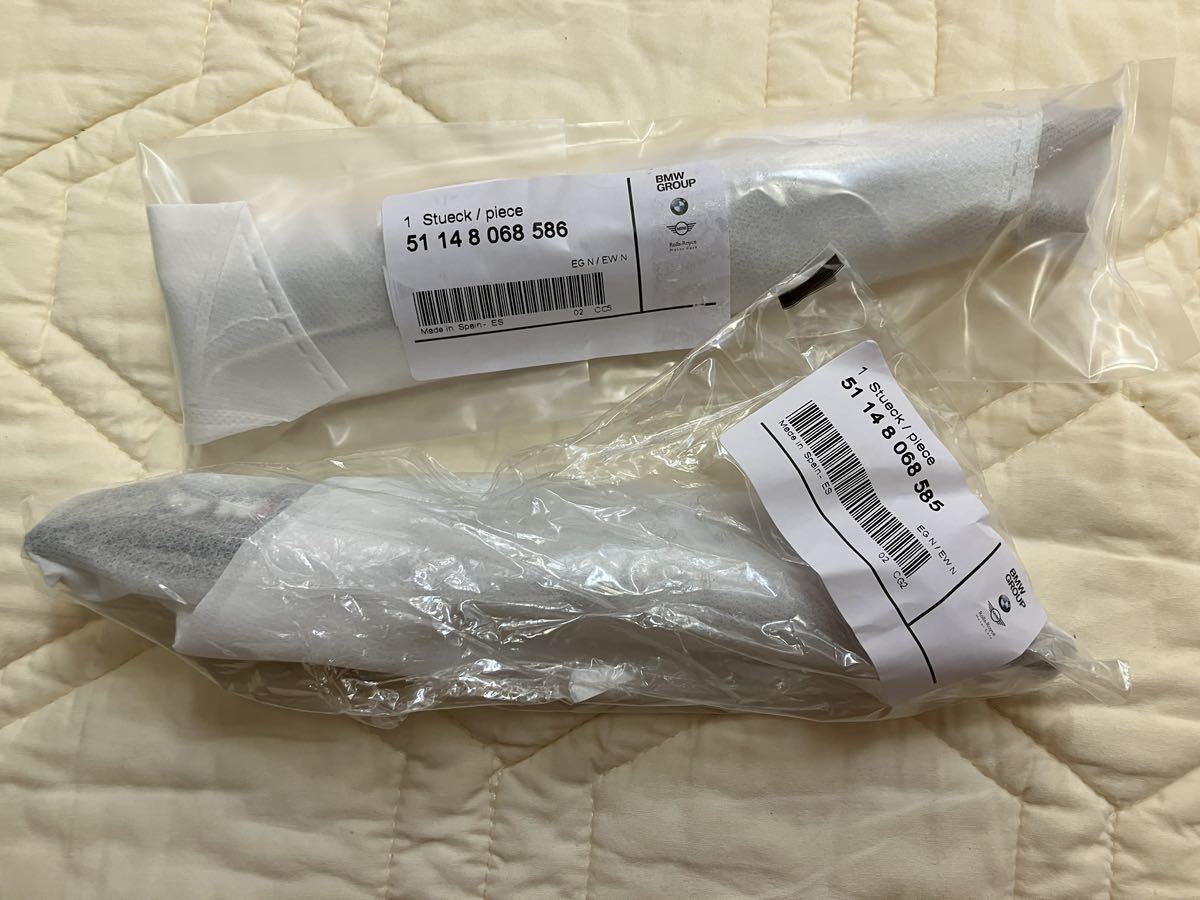 【未使用】BMW M4 F82　パフォーマンス　サイドギル ハイグロスブラック 左右　