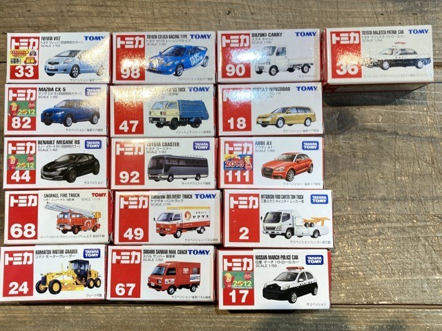 トミカ 1/62 日産 エクストレイル レッド/赤箱 75 他 まとめて ※まとめて取引・同梱不可 [38-6590]