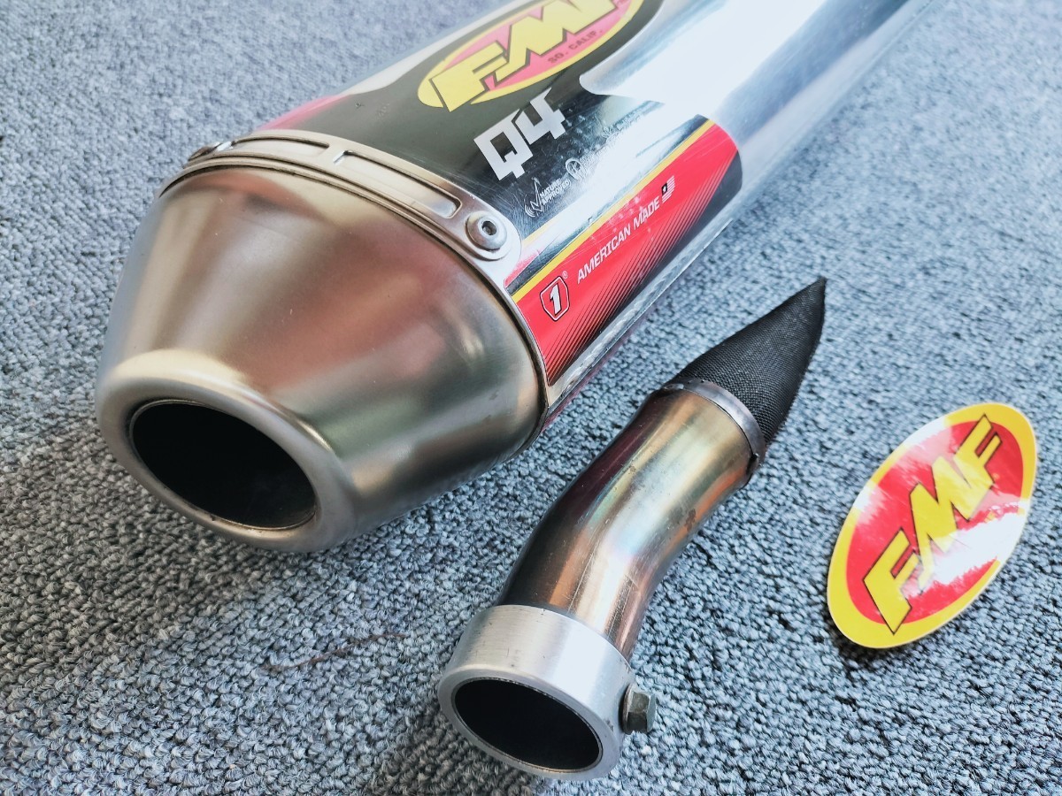 FMF Q4 HEX S⁄A Slip-On Exhaust Yamaha WR250R ⁄ WR250X 2008-2020