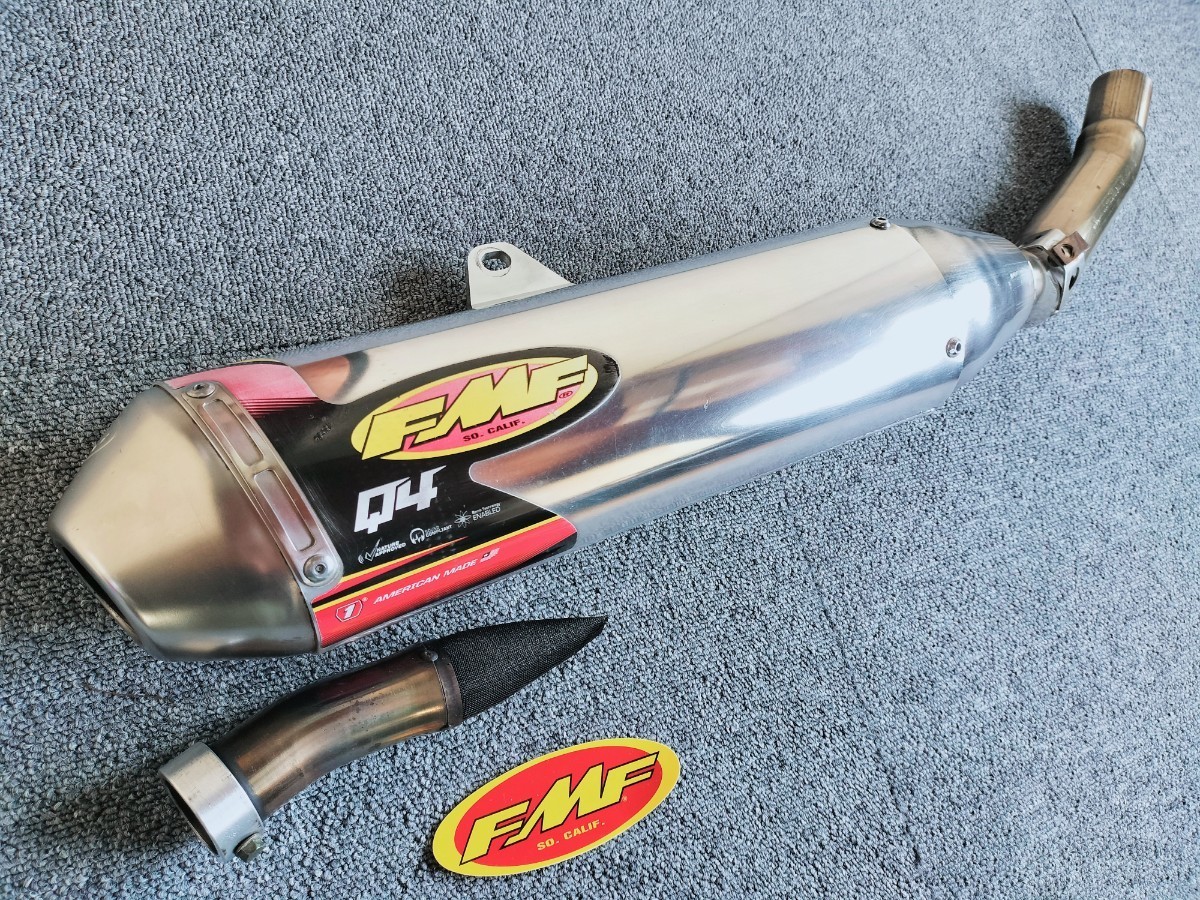 FMF Q4 HEX S⁄A Slip-On Exhaust Yamaha WR250R ⁄ WR250X 2008-2020