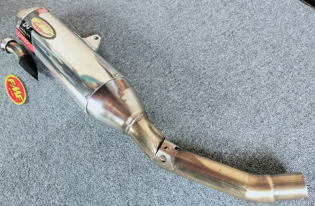 FMF Q4 HEX S⁄A Slip-On Exhaust Yamaha WR250R ⁄ WR250X 2008-2020