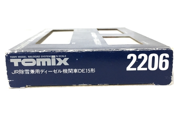 TOMIX 2206 JR除雪兼用ディーゼル機関車 DE15形 鉄道模型 N ジャンクY8158187