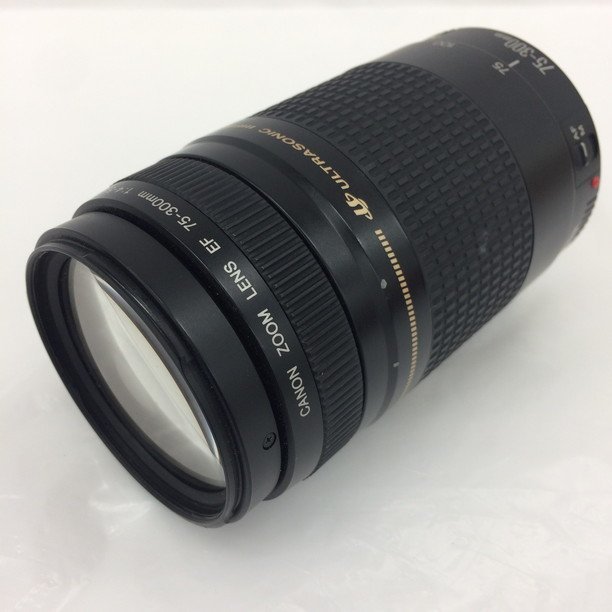 人気セール，新作登場 Canon キヤノン ULTRASONIC 75‐300㎜ カメラレンズ ケース付 BKAD7014(キヤノン)｜売買されたオークション情報、yahooの商品情報をアーカイブ公開 - オークファン キヤノン