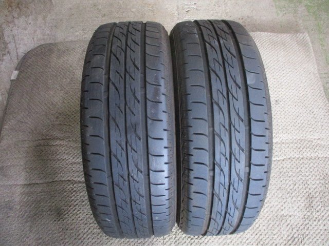 2021年 165/55R14 75V【2本セット】BRIDGESTON NEXTRY 7/8部部山程度【個人宅配送不可商品】