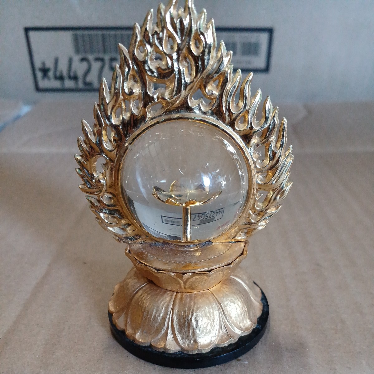 阿含宗 宝珠 仏教 仏具 (ジャンク品)③⑨⑤ 阿含宗 - 如意宝珠御宝塔