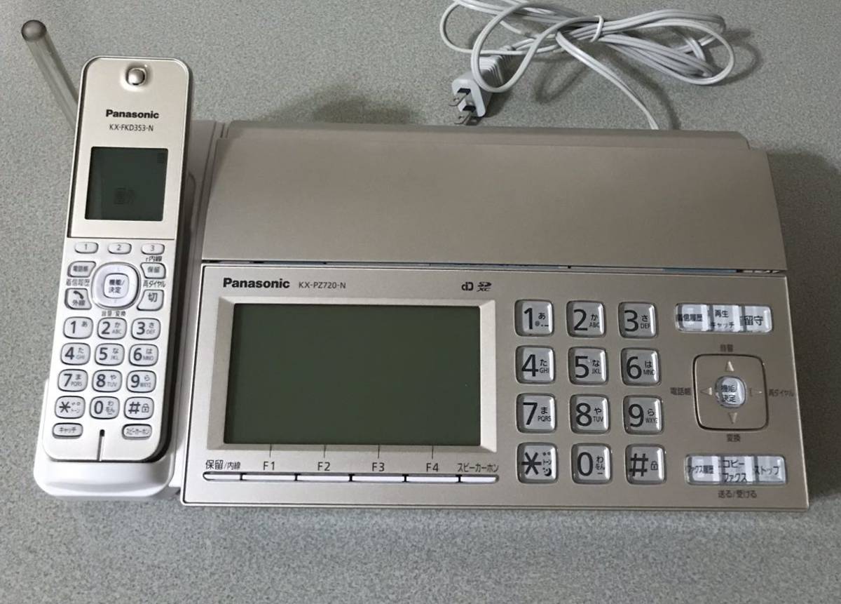 ◇美品◇PanasonicパナソニックおたっくすKX-PZ720DL 子機1台付 親機