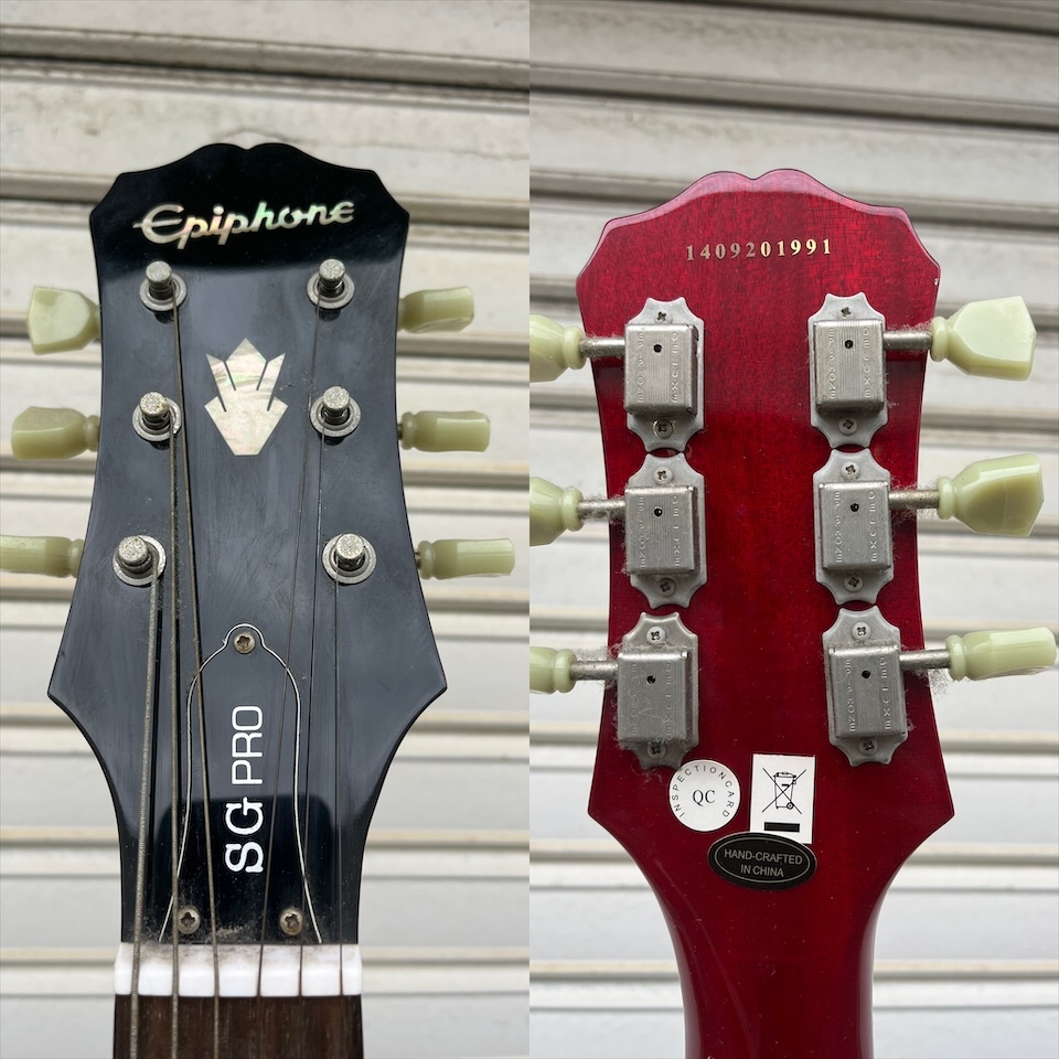 Epiphone SG PRO ホワイト 美品 エレキギター Epiphone SG PRO ホワイト 美品 エレキギター Epiphone SG Custom