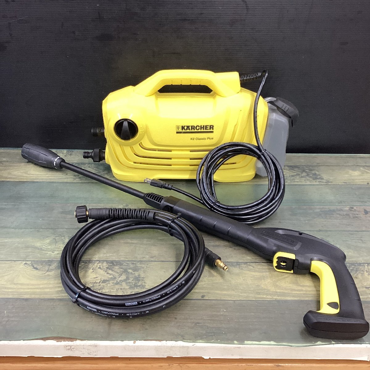 美品】〇ケルヒャー 100V 高圧洗浄機 K2 クラシックプラス【代引きOK