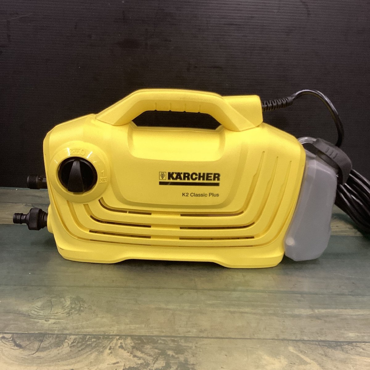 ケルヒャー K2 クラシックプラス 美品】〇ケルヒャー 100V 高圧洗浄機 K2 クラシックプラス【代引きOK