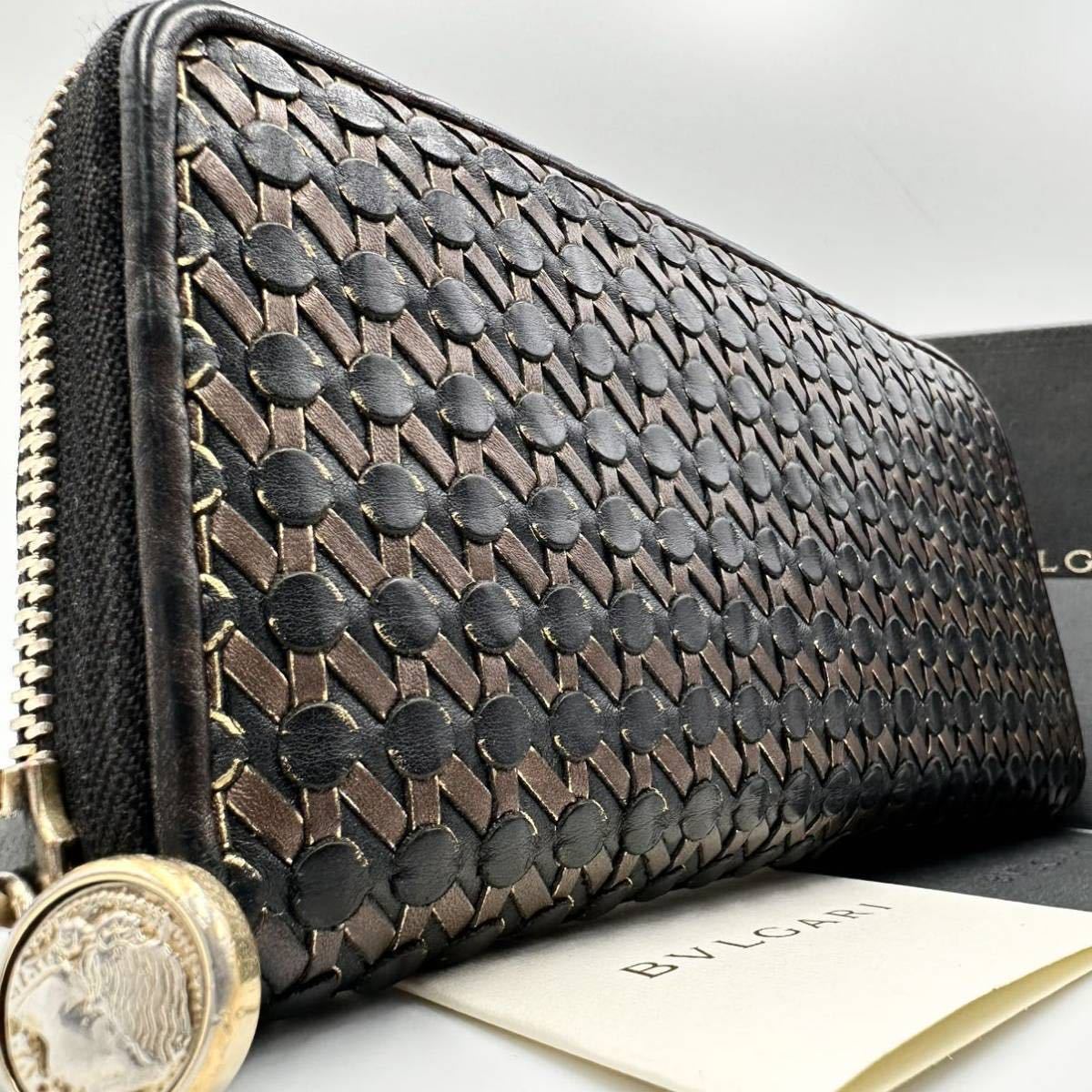 定価20万円【極美品 付属品完備】 BVLGARI ブルガリ 長財布 