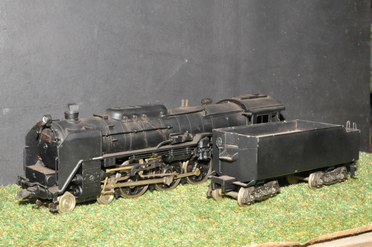 HOゲージ、カツミ模型製、Ｃ６２完成品、ジャンク品