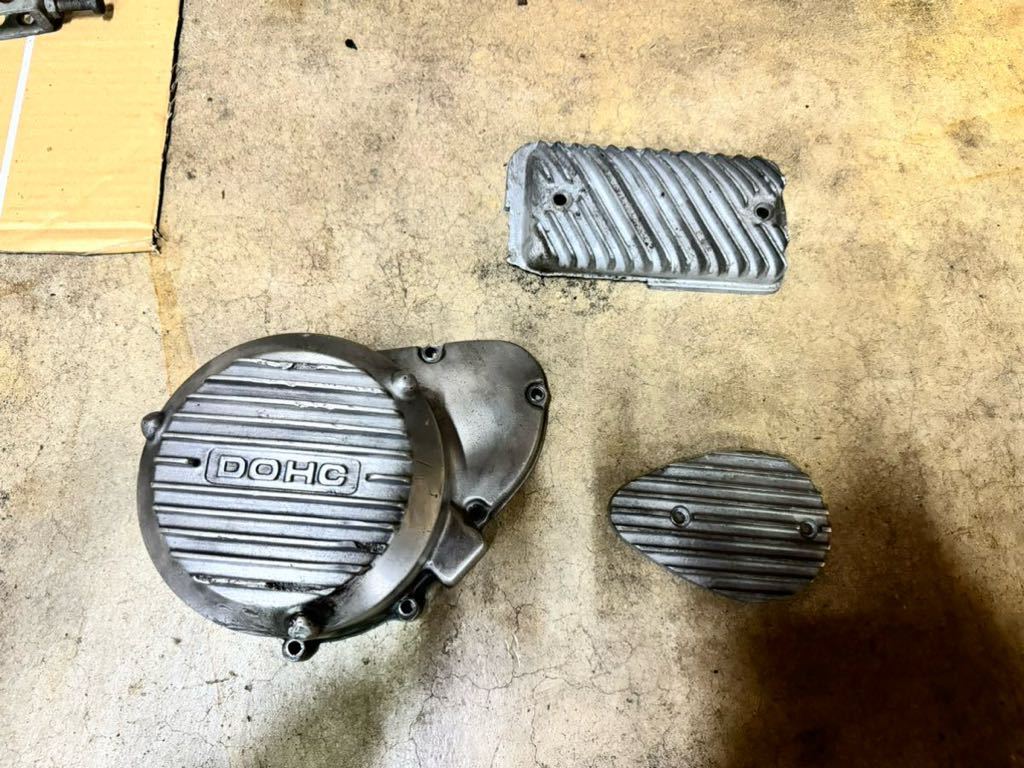 当時物 新品 カワサキ Z750D1 エンジンカバー 社外品その② 以下検索用