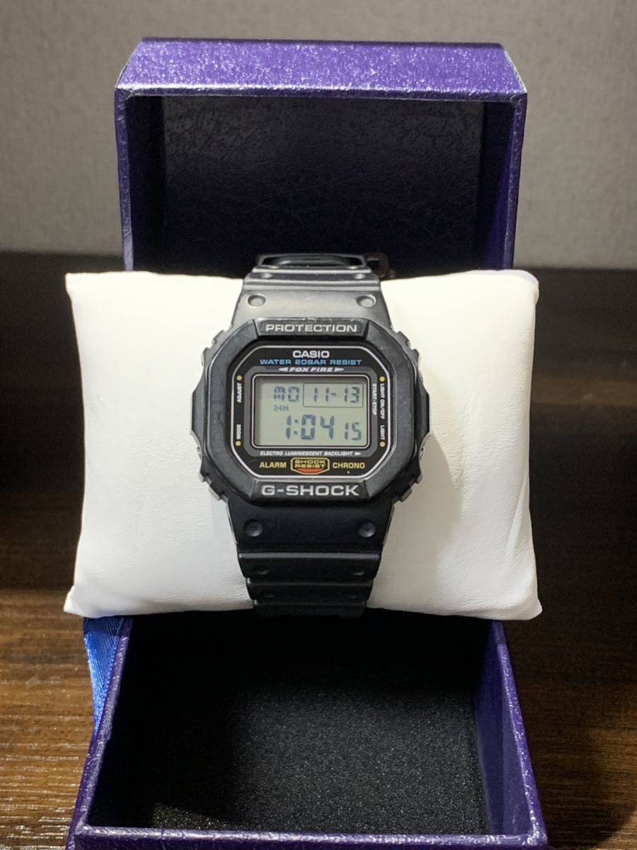 送料無料，HOT CASIO DW-5600E G-SHOCK ブラック 黒系 メンズ 腕時計 Gショック カシオ 稼働品 箱付き 取説付き(その他)｜売買されたオークション情報、yahooの商品情報をアーカイブ公開 - オークファン G-SHOCK