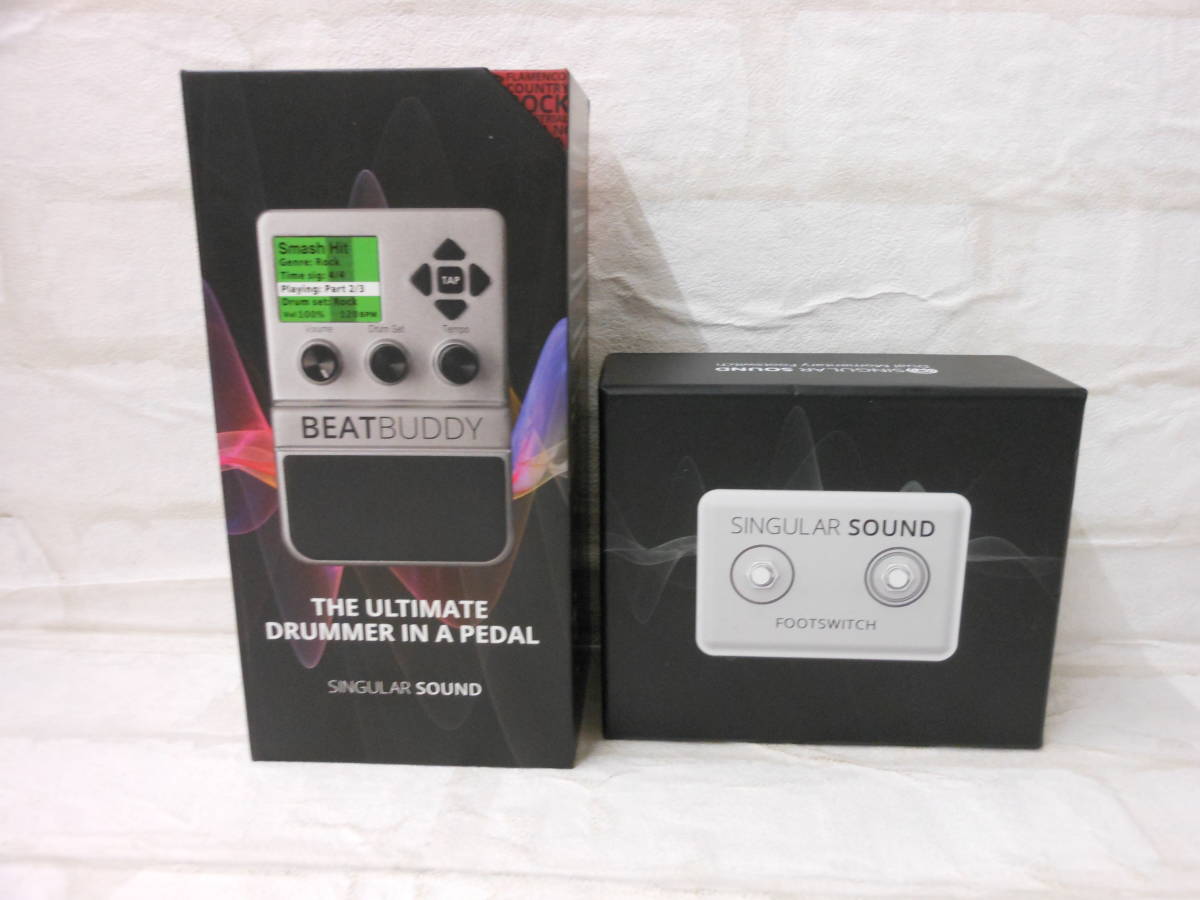 動作確認済BeatBuddy MINI 2 ⁄ Footswitch+ | SINGULAR ○【動作確認