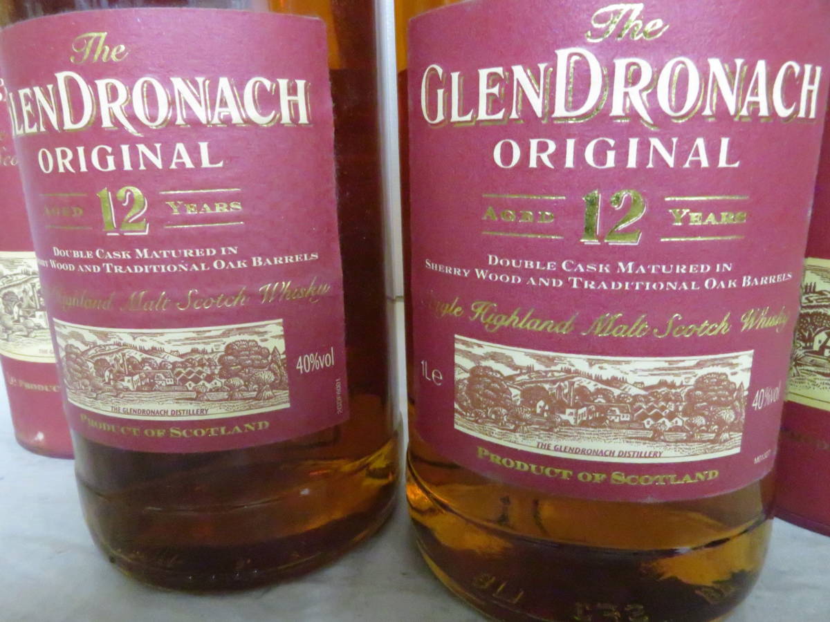 古酒 未開栓スコッチウイスキー GLENDRONACH グレンドロナック 12年 未開栓