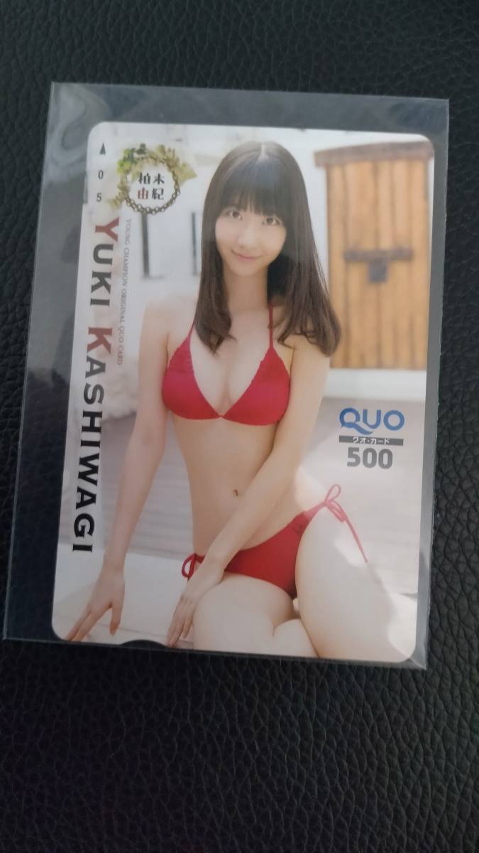 柏木由紀 QUOカードまとめ売り_4