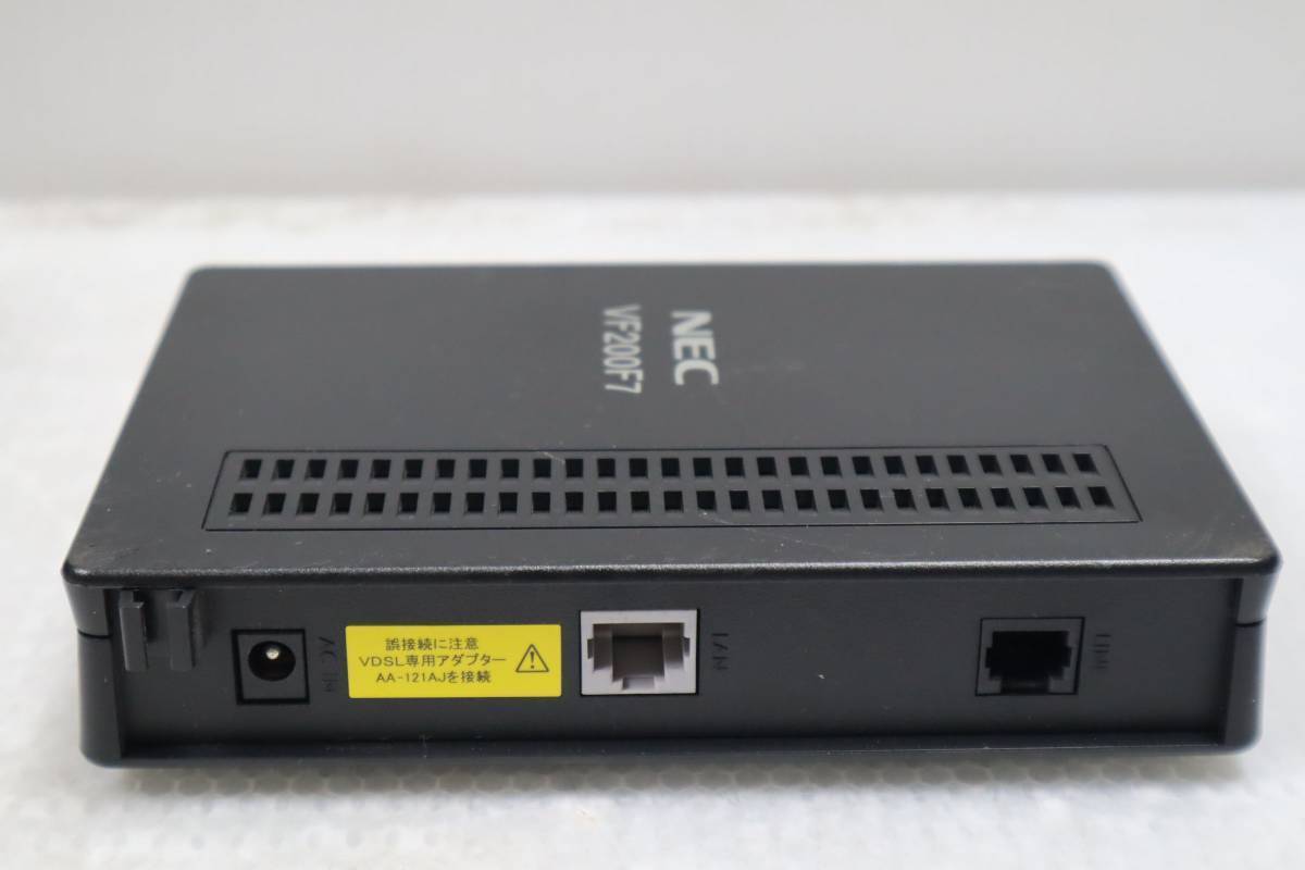 S0074(4) Y NEC VF200F7-S モデム リモート側VDSL装置 ☆AC付き☆