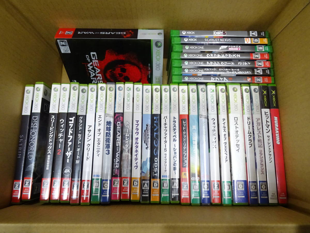 18Mdd【中古品】 XBOX，XBOX360，XBOXONE ソフト タイトル まとめて