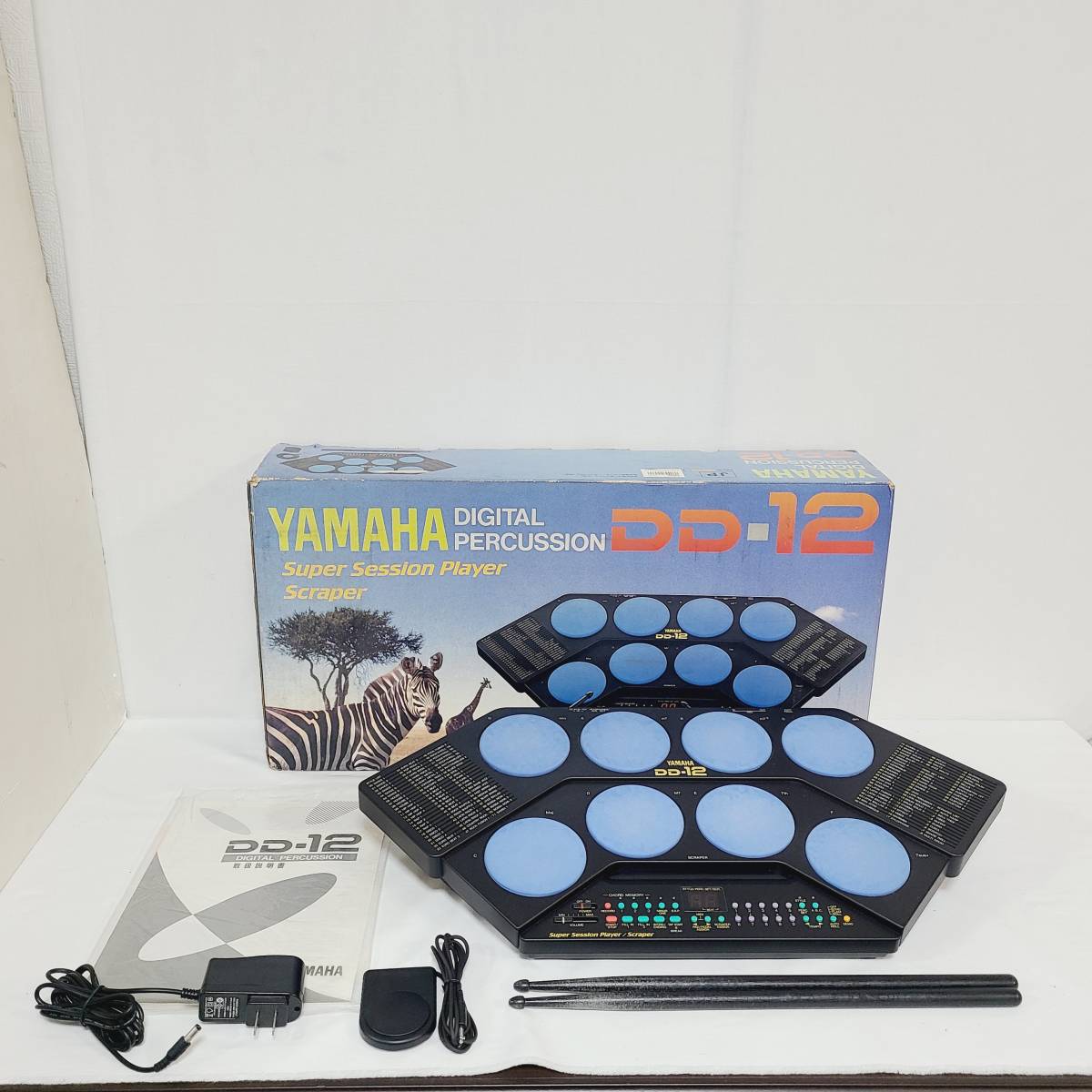 C7671】 YAMAHA ヤマハ DD-12 電子ドラム デジタル パーカッション