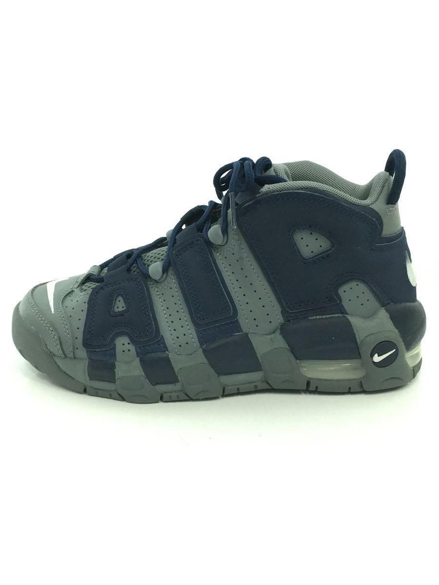 NIKE◆AIR MORE UPTEMPO (GS)/グレー/415082-009/23.5cm/