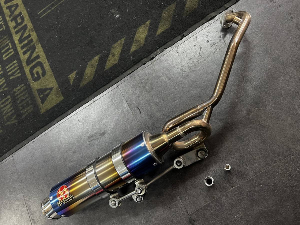 SP忠夫マフラー シグナス4型・5型 シグナスX 4型 SP忠男 マフラー sp