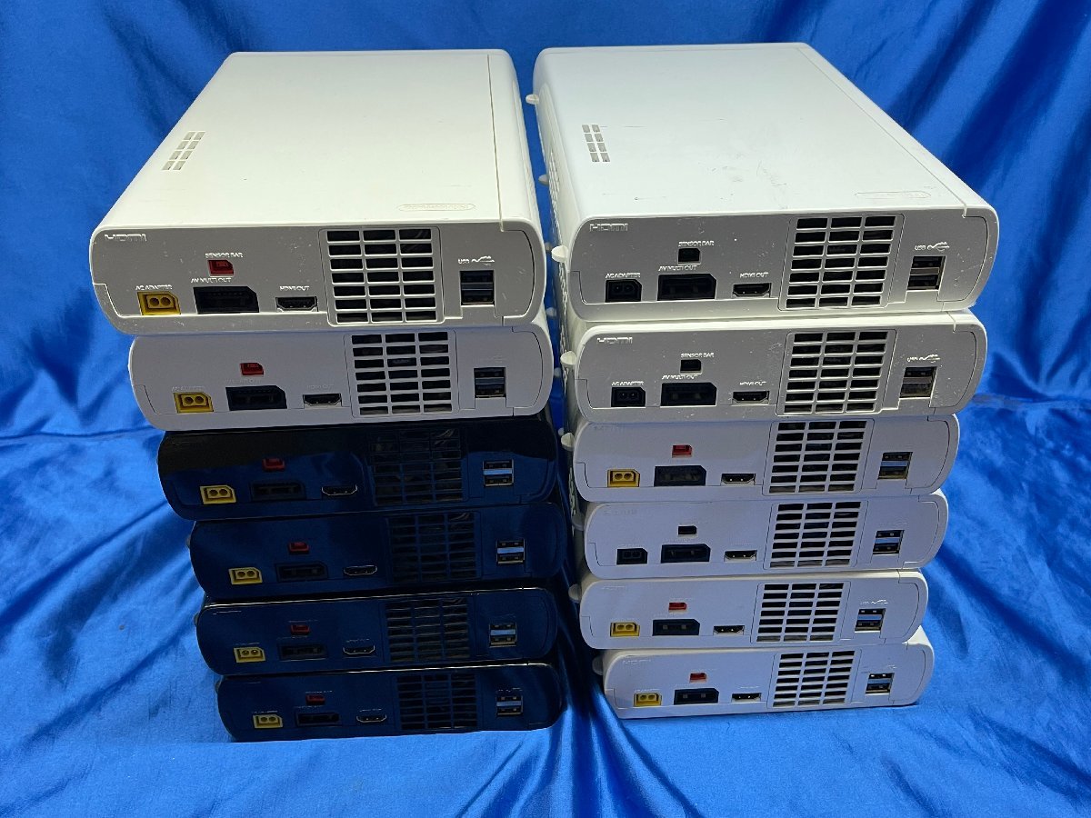 １円スタート　送料1000円 (一部地域除く) ジャンク Wii U　本体のみ 8GB 7台+32GB 5台　+ ゲームパッド 12台　セット　　C1