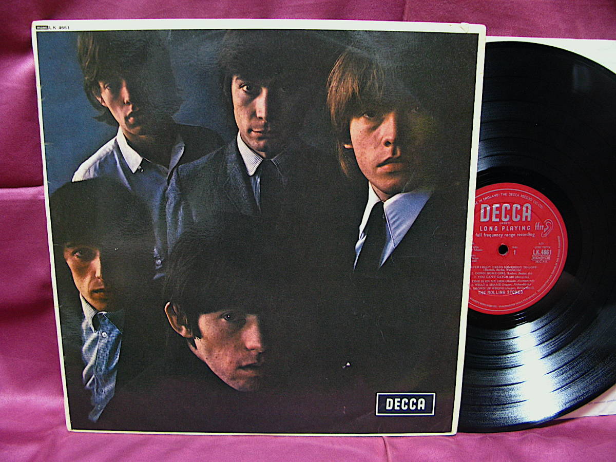 ☆ROLLING STONES☆ 【NO.2】UK ORIG MONO MAT1/1 最初期[blind man]ジャケ