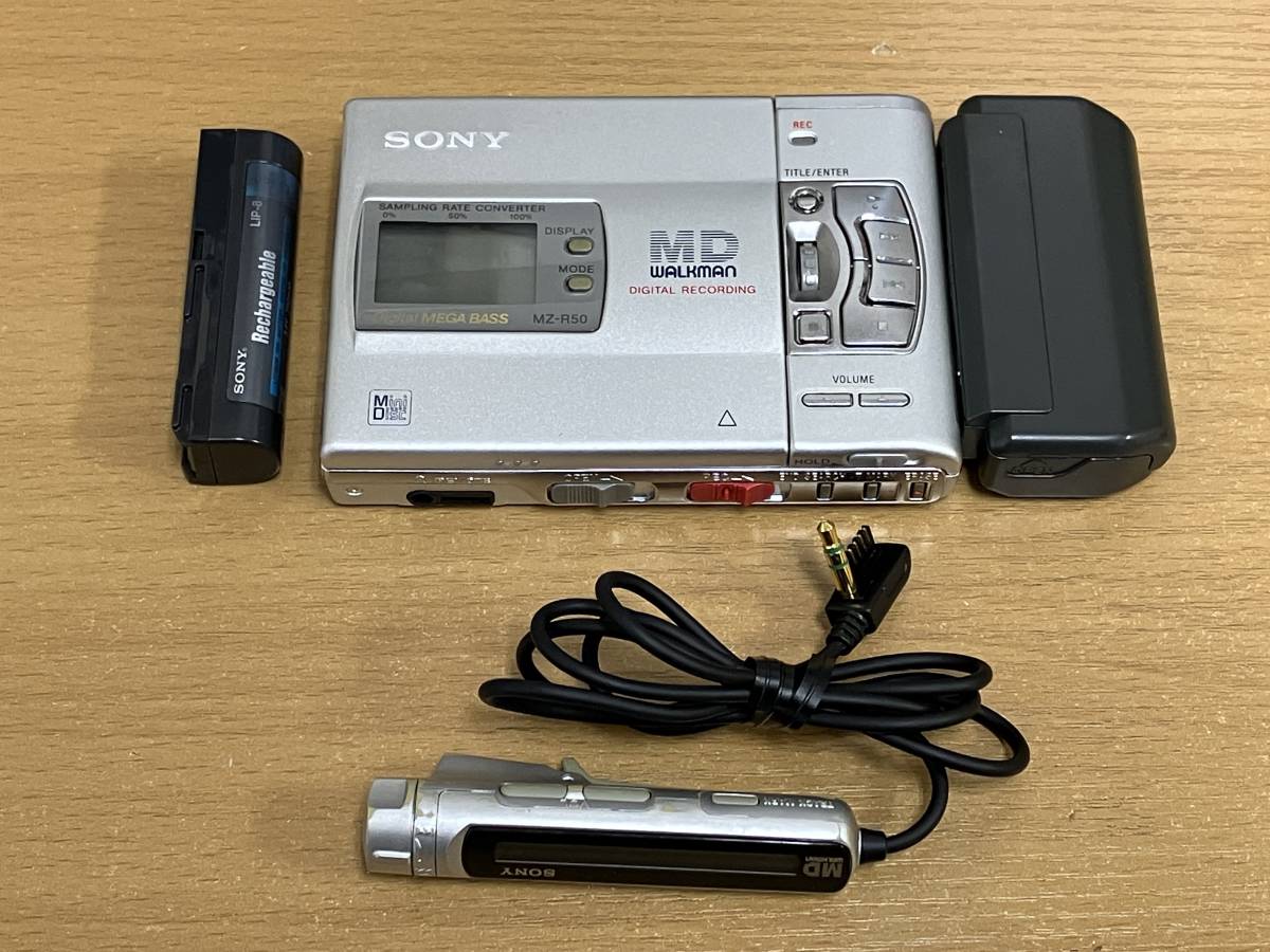 SONY MZ-R55 MDウォークマン ポータブルプレイヤー ソニー 音響機材
