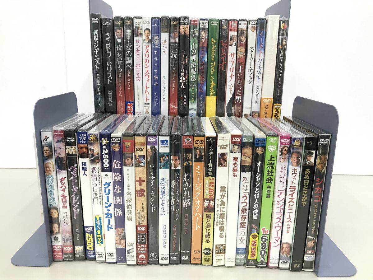 DVDまとめ売り / 未開封品 / 洋画 44点まとめ / シンドラーのリスト 三銃士