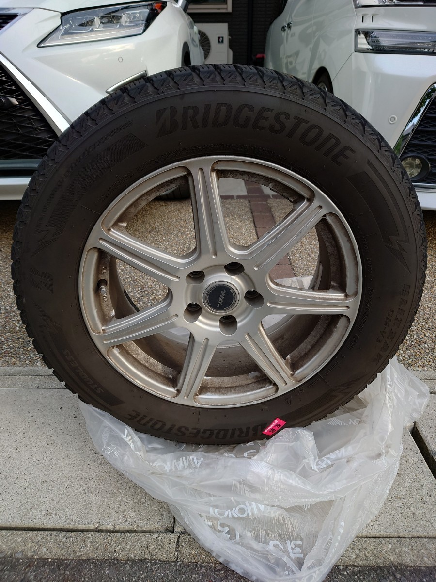 ブリヂストン ブリザック DM-V3 スタッドレス タイヤ ホイール付き 17 