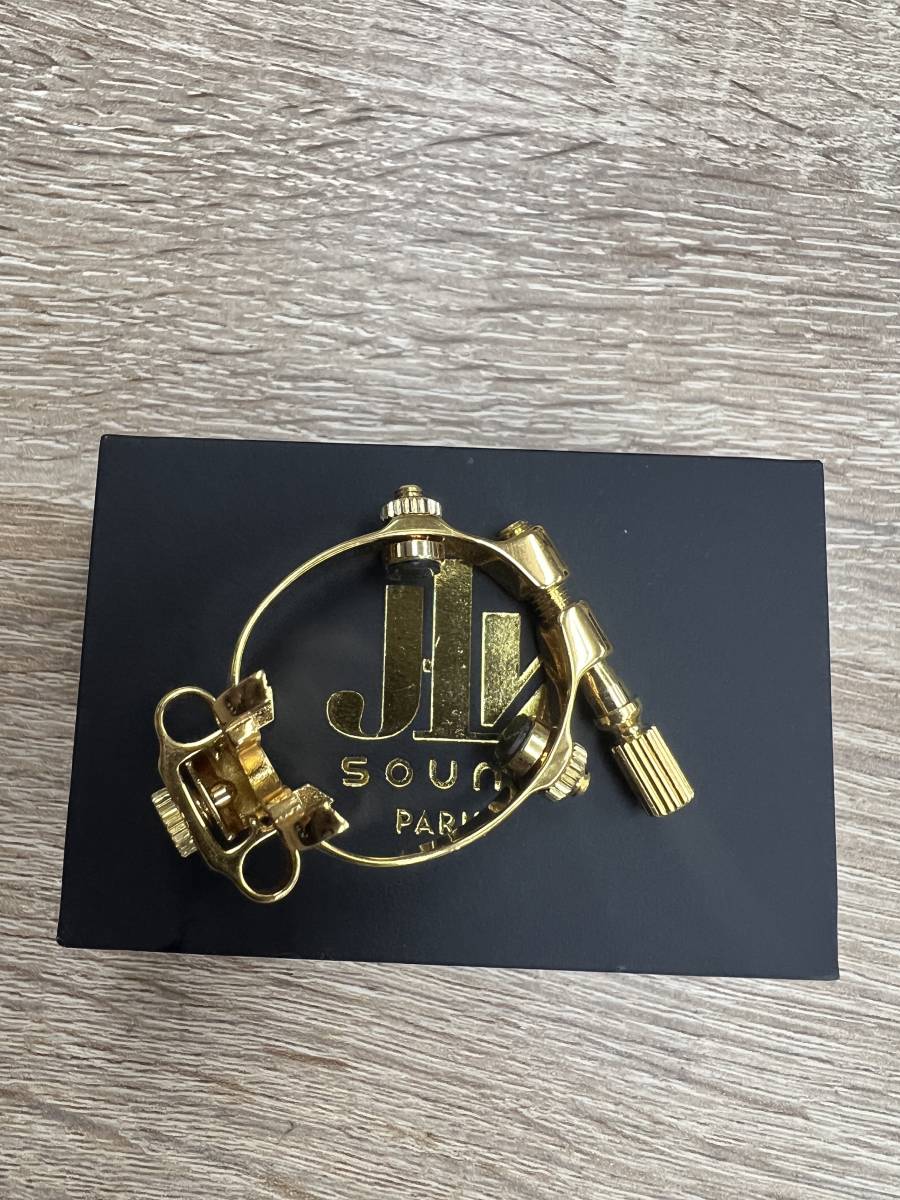 JLV Sound 金メッキ GP ソプラノサックス用リガチャー ソプラノ