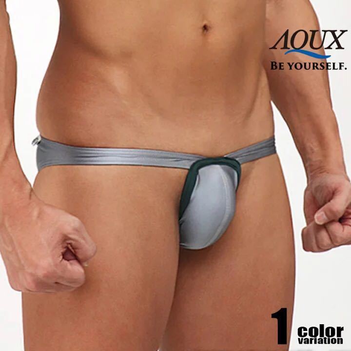 AQUX Sexy Cup Bikini Silver Lサイズ