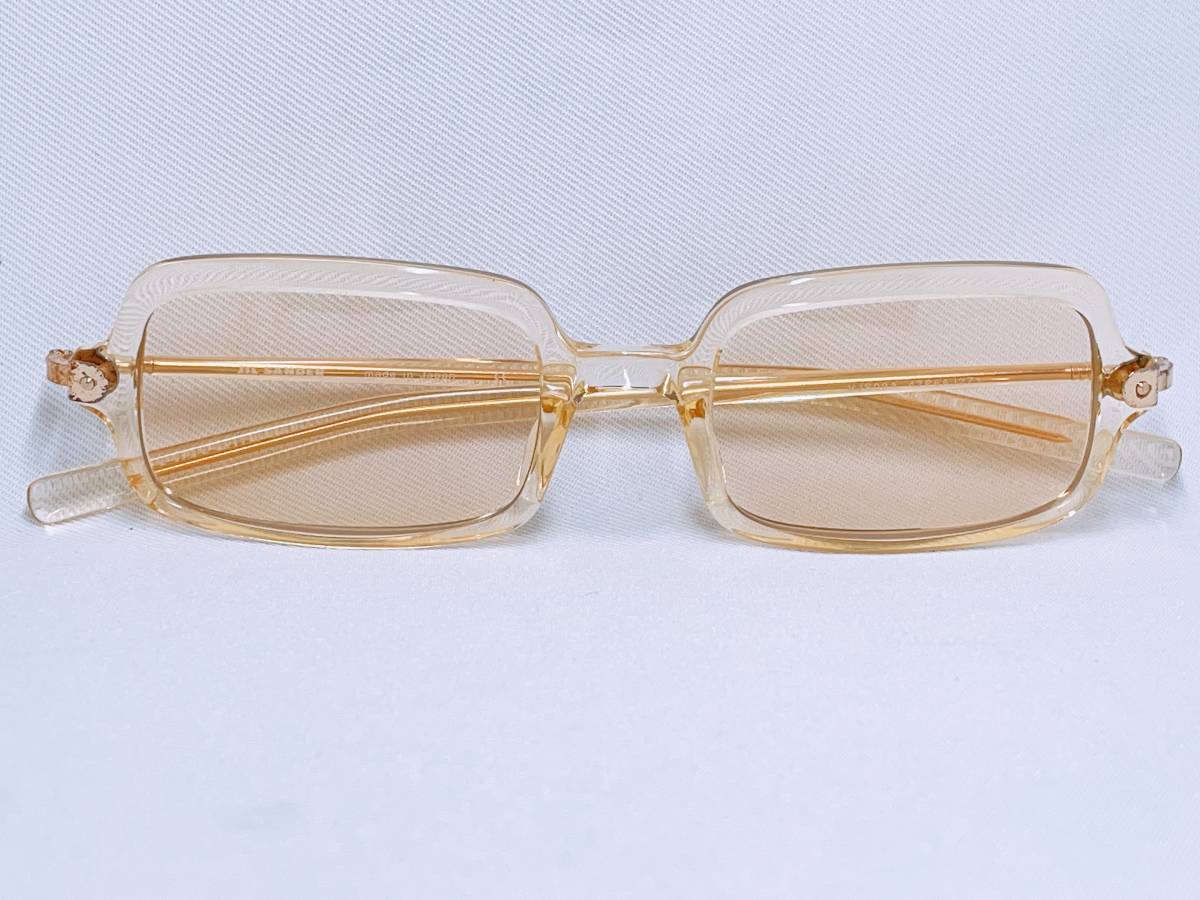 21A661 新品 サングラス ジルサンダー JIL SANDER 日本製 47-21-140 18g レディース 女性 ブランド 人気 シースルー 透明 クリア かわいい