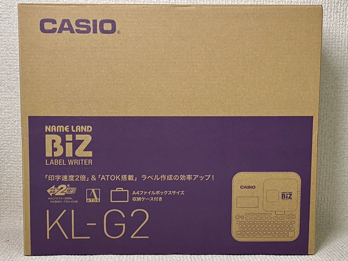 CASIO カシオ ネームランド BiZ KL-G2
