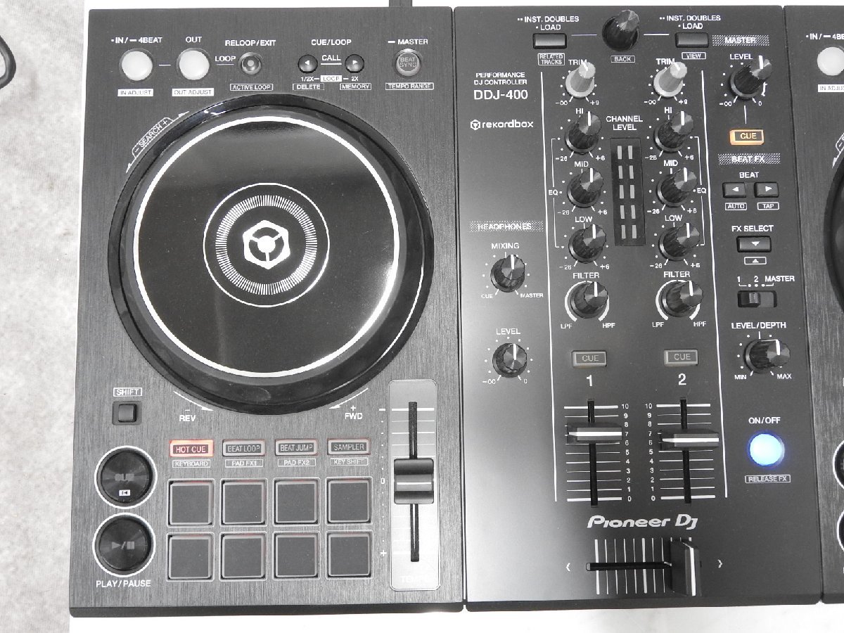 ddj400 19年製 コード付き