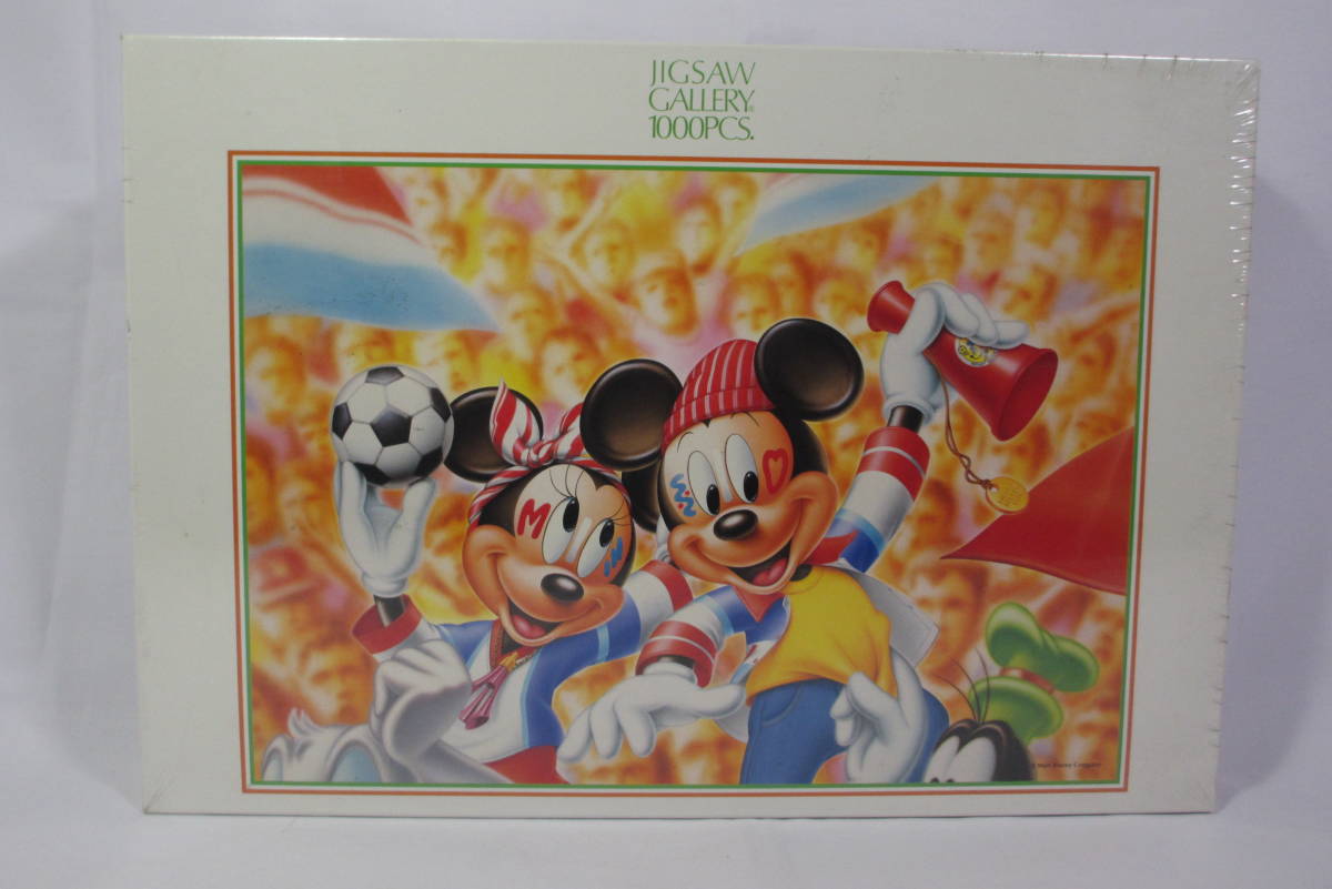 未開封ミッキー＆ミニー サポーターズ ジグソーパズル 1000ピース