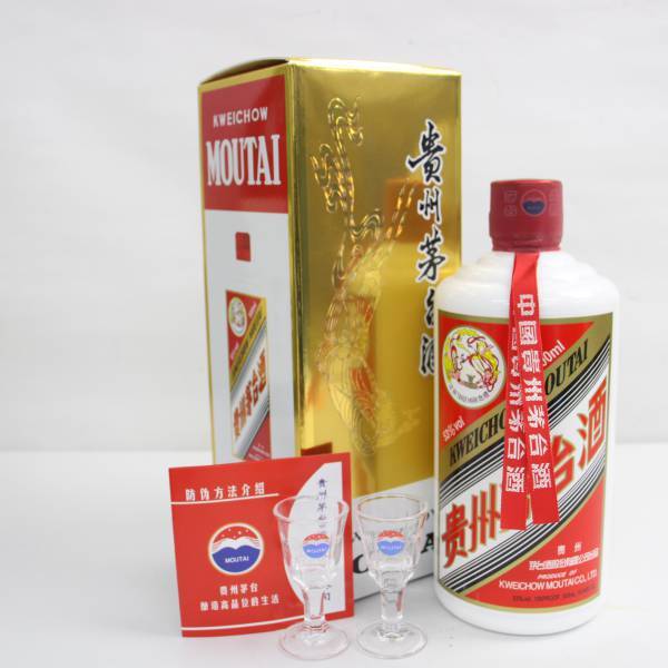 貴州茅台酒（マオタイ酒）天女 2022 53% 500ml（重量 951g
