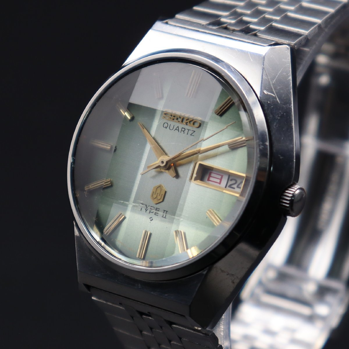 セイコー SEIKO タイプ2 クォーツ TYPEⅡ II QUARTZ 日本 TYPE Cal 