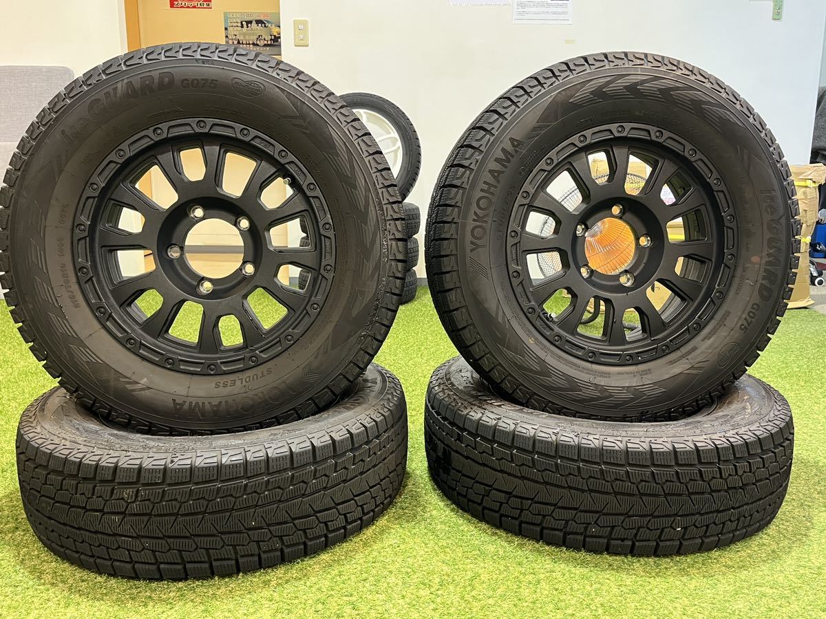 ③鉄ちんホイール スタッドレスタイヤ 4本セットの3本目 バリ山室内保管