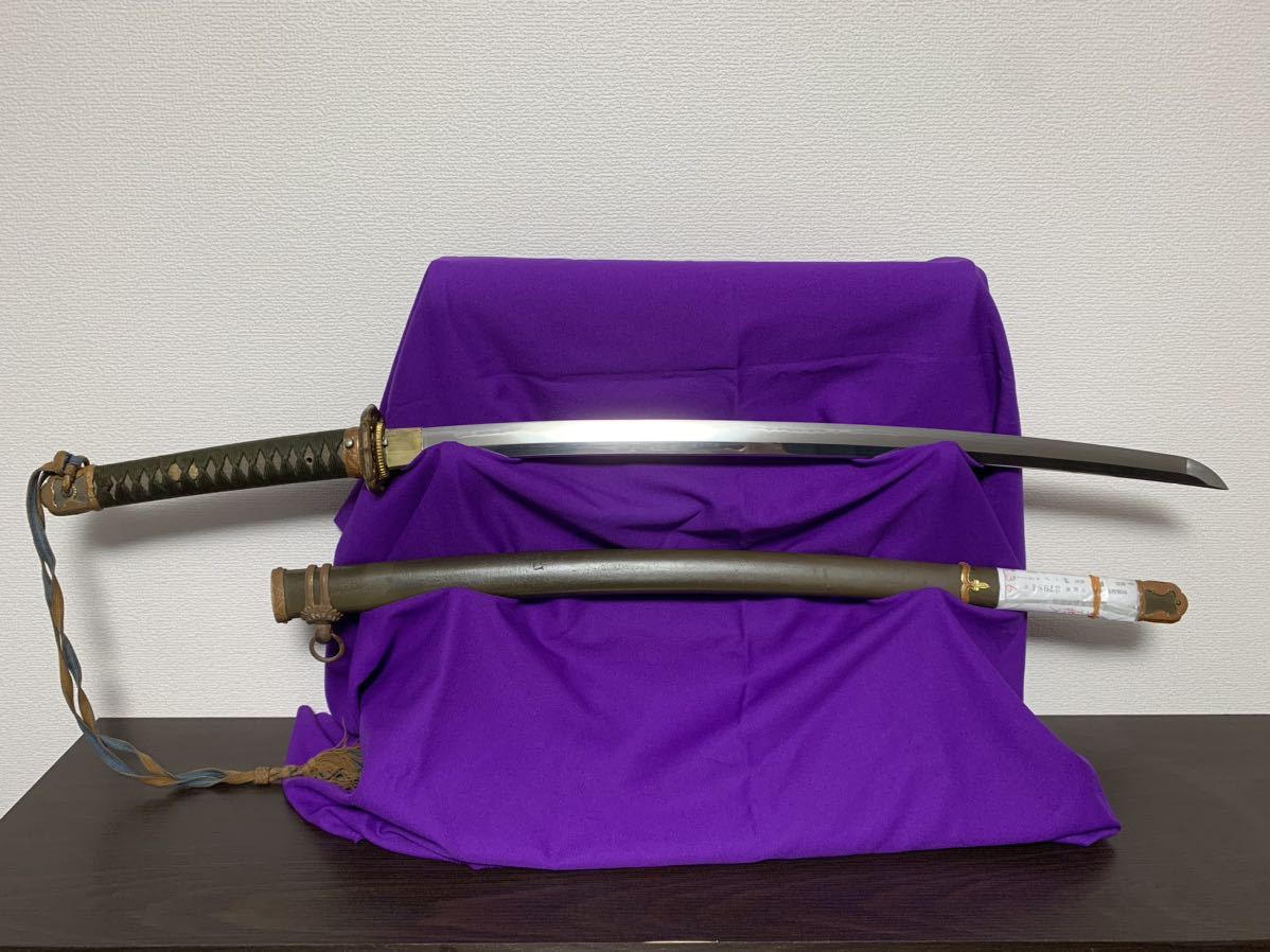 九八式軍刀 刀 銘 良重 刃長64.1cm 刀剣登録証付き 旧日本軍 1円〜(刀、太刀)|売買されたオークション情報、yahooの商品情報を ...