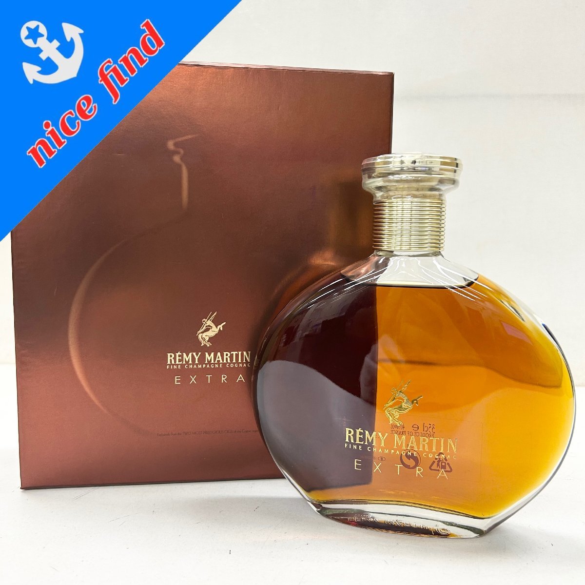 未開栓◆レミーマルタン REMY MARTIN◆EXTRA FINE CHAMPAGNE 350ml アルコール40% 箱付 コニャック ブランデー 洋酒 古酒 お酒