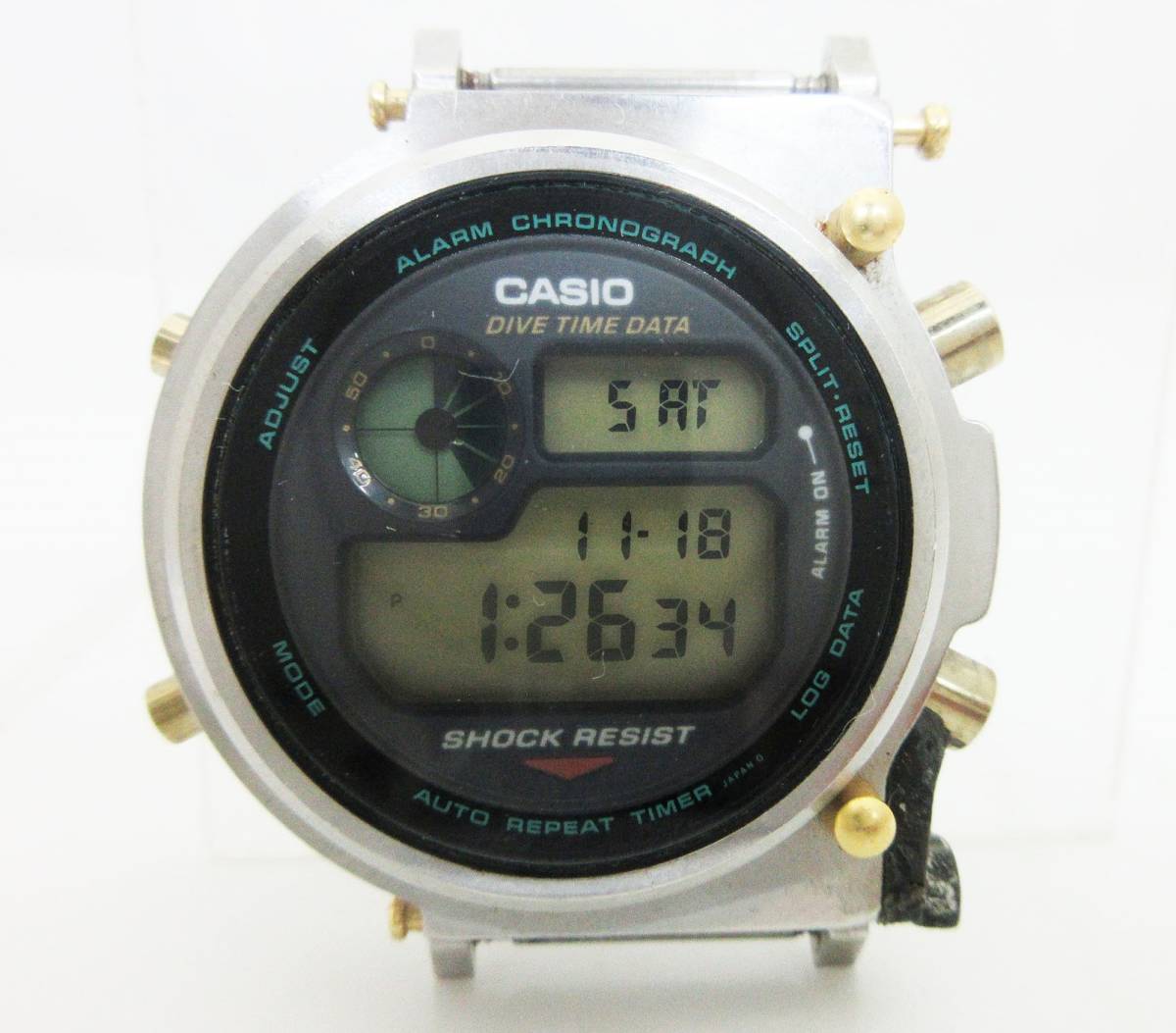 N8044【Gショック】CASIO G-SHOCK DW-6300★FROGMAN フロッグマン★カシオ メンズ腕時計 クォーツ腕時計★希少★電池交換済み★動作品★
