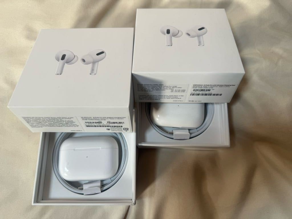 発送すぐです Appleエアーポッズ プロAirPods Pro 2個セット アップル正規品
