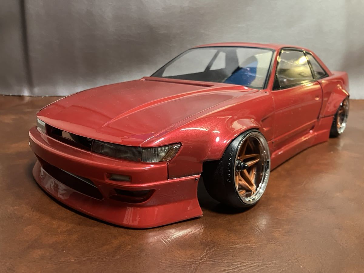 アディクション S13 中古 大きな割れや剥がれ等はありませんが少し走行