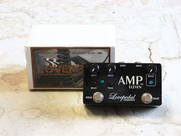 lovepedal Amp eleven 箱付属 良音 オーバードライブ lovepedal Amp