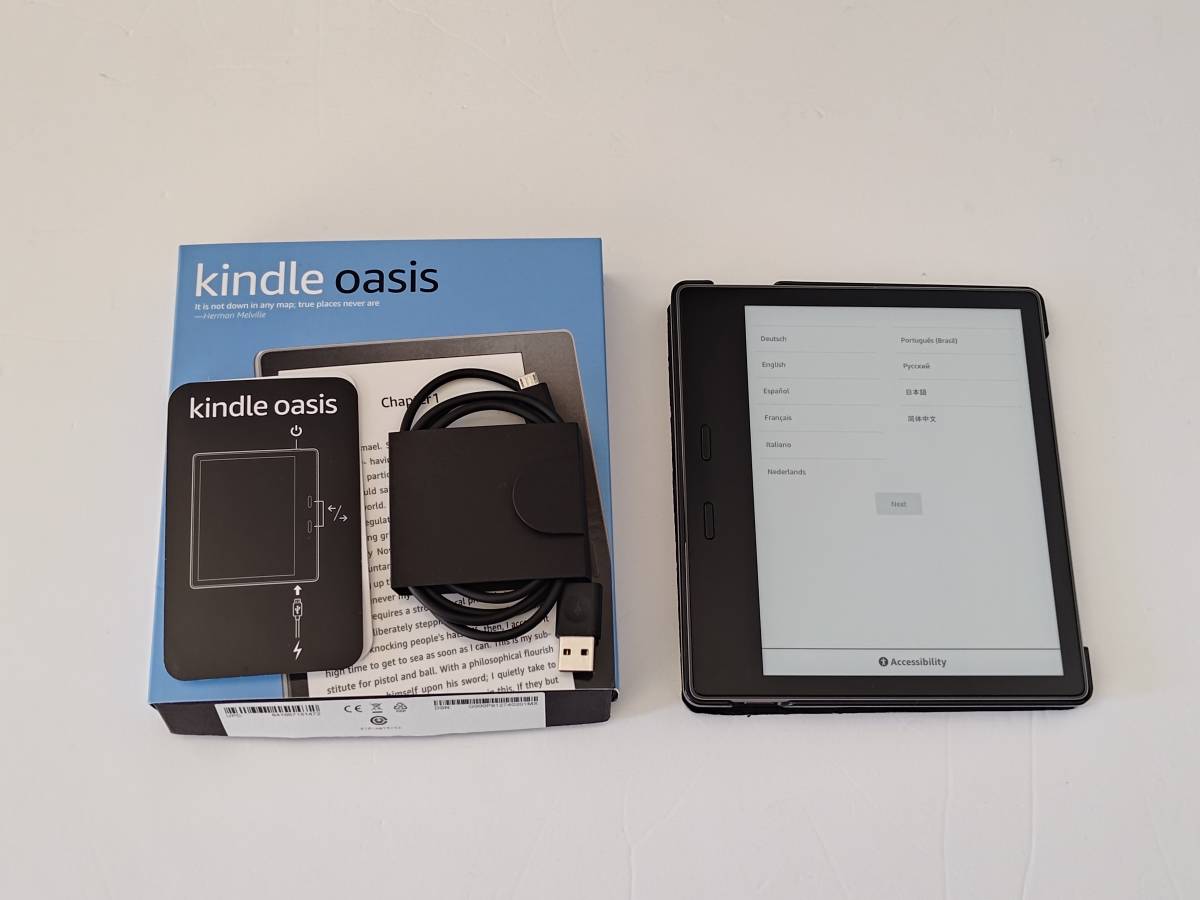 Amazon Kindle Oasis CW24Wi 8G Wi-Fi 8GB 防水 2017年モデル 広告なし