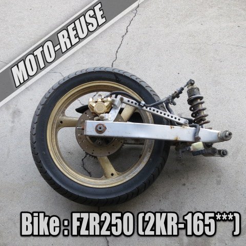 みにページ ネット販促 □【FZR250 2KR】純正リア足ASSY ホイール スイングアーム