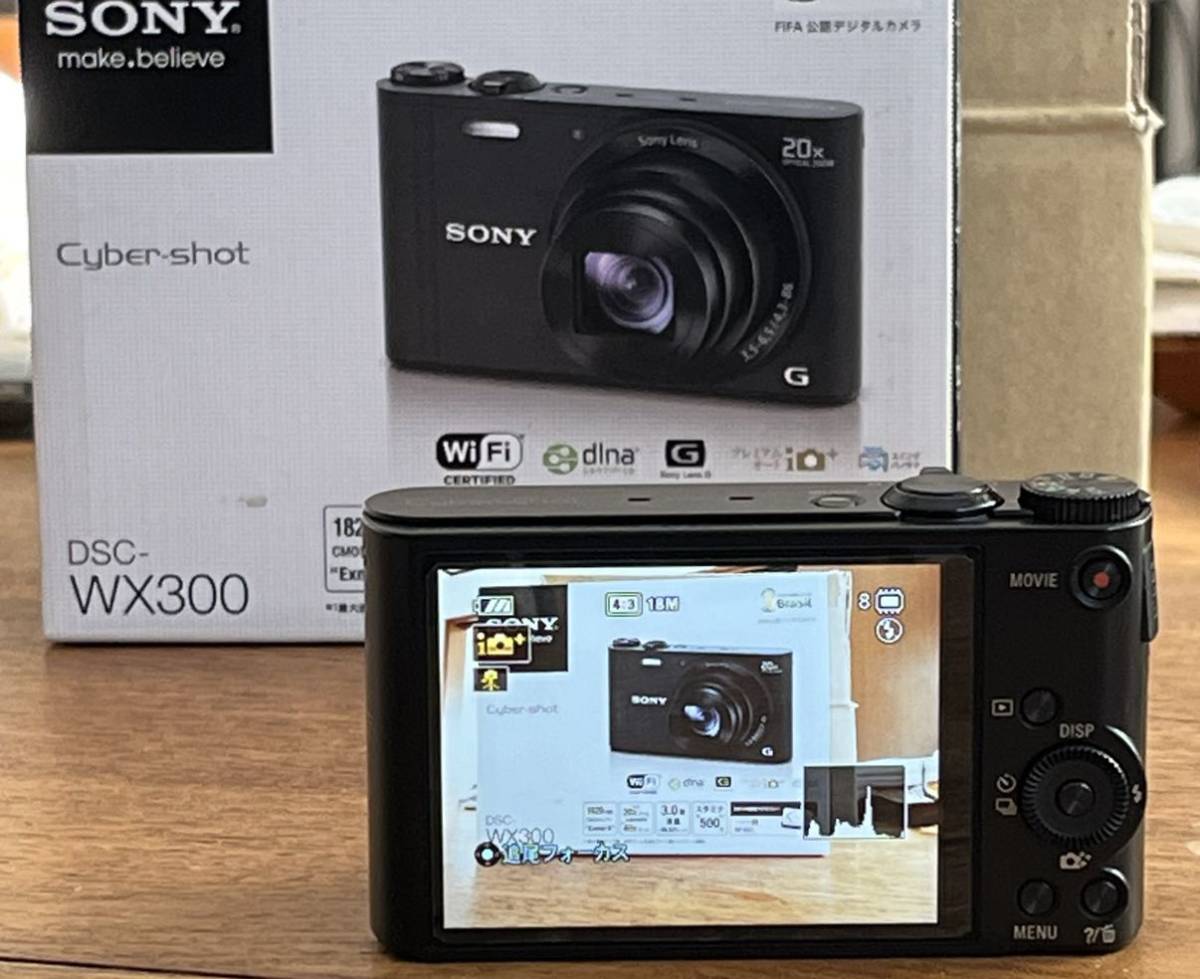 SONY ソニー Cyber-shot DSC-WX300 ブラック DSC-WX300 SONY ソニー